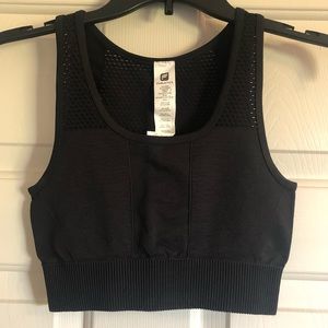 Black Musetta Seamless Sports Bra - Small